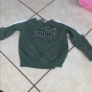 Toddler puma crew neck